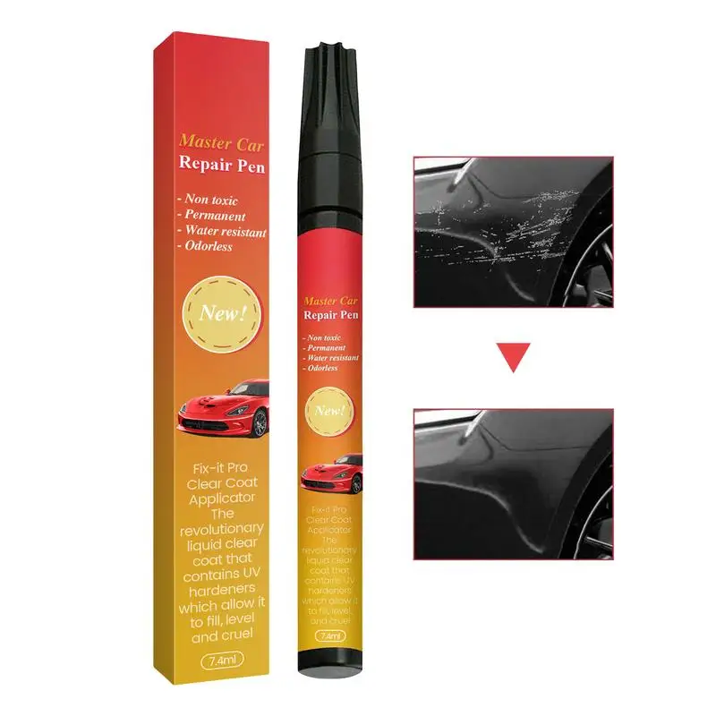 7,4 ml All Car Touchup Wetterfester Lackstift Kfz-Stift zur tiefen Kratzerentfernung Dauerhaftes, schnell trocknendes Reparaturzubehör Image