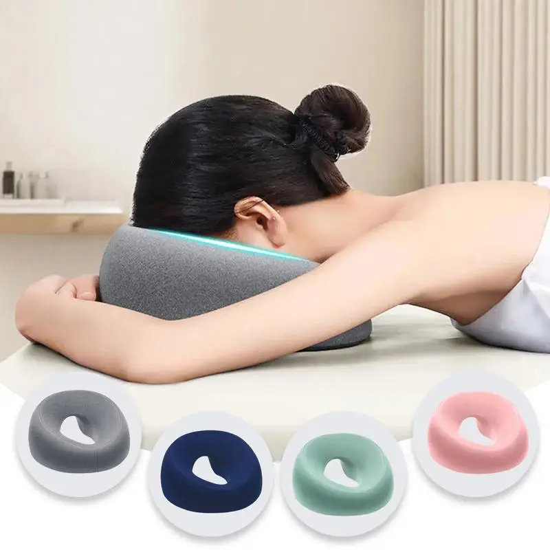 Gesicht Unten Kissen Schönheit Salon Massage Kopfstütze Kissen Für Kunden Ergonomische Anfällige Kissen Schreibtisch Nickerchen Kissen Für Office Home Reise Image