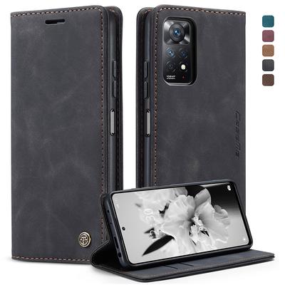 Phone Case For Xiaomi Universal Wallet Case Flip Cover Kickstand Shockproof TPU PU Leather