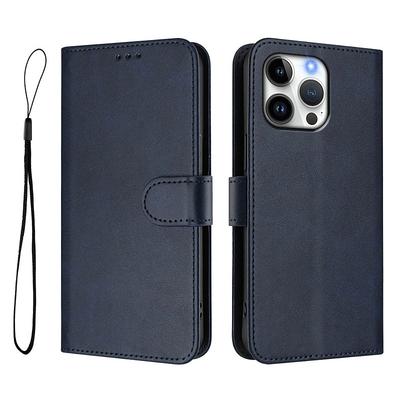 Phone Case For iPhone 17 Pro Max 17 Air 16 Pro Max Plus 16 16 Plus iPhone 16 Pro 15 15 14 Pro Max Plus Wallet Case with Stand Holder Full Body Protective with Wrist Strap Retro TPU PU Leather
