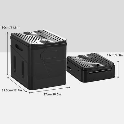 Portable 1pc Foldable Outdoor Toilet RV Toilet for Camping Hiking Trekking Travel