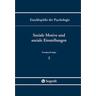 Soziale Motive und soziale Einstellung / Enzyklopädie der Psychologie C.6. Sozialpsychologie, 2