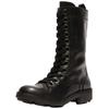 Schnürstiefel FLY LONDON "Fly London Stiefel Leder", Damen, Gr. 41, schwarz, Leder, casual, Schuhe