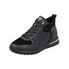 Sneaker REMONTE "Remonte Sneaker Leder", Damen, Gr. 40, schwarz (schwarz, schwarz), Leder, casual, Schuhe