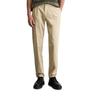 Chinohose MARC O'POLO "aus Bio-Baumwoll-Twill-Stretch", Herren, Gr. 30, Länge 32, weiß (pure cashmere), Obermaterial: 98% Baumwolle, 2% Elasthan, unifarben, casual, gerade, unten schmal normal, Hosen