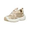 Sneaker STEVE MADDEN "STEVE MADDEN Sneaker Lederimitat/Mesh", Damen, Gr. 38, gold, Lederimitat, Textil, casual, Schuhe