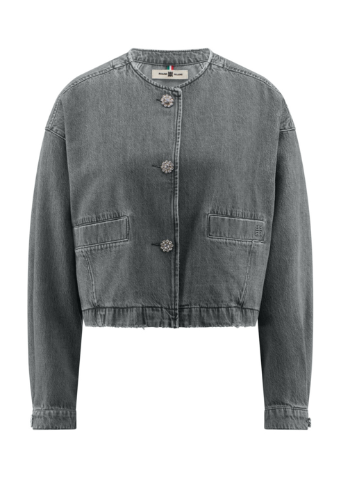Riani Jacke Gr. 36 in grau | 100% Baumwolle