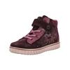 Sneaker RICOSTA "Ricosta Sneaker Veloursleder", Gr. 29, rot (merlot), Veloursleder, casual, Schuhe