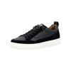 Sneaker RIEKER "Rieker Sneaker Leder", Herren, Gr. 45, schwarz, Leder, casual, Schuhe