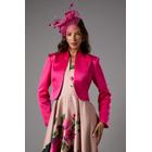 Coast Womens Crop Satin Jacket - Light Pink - Size 16 UK | Coast Sale | Discount Designer Brands