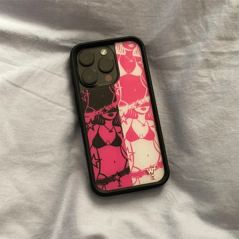 Wildflower Tara Yummy Punk Rock wf Coole Handyhülle für iPhone 12 13 14 15 16 Pro Max Plus Punk Girl Wildflower Protect Cover ﻿