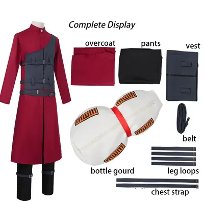 Ninja Sand Ninja Wind Shadow I Love Luo Cosplay Kostüm Cosplay I Love Luo Cosplay Kostüm Halloween Kostüm Image
