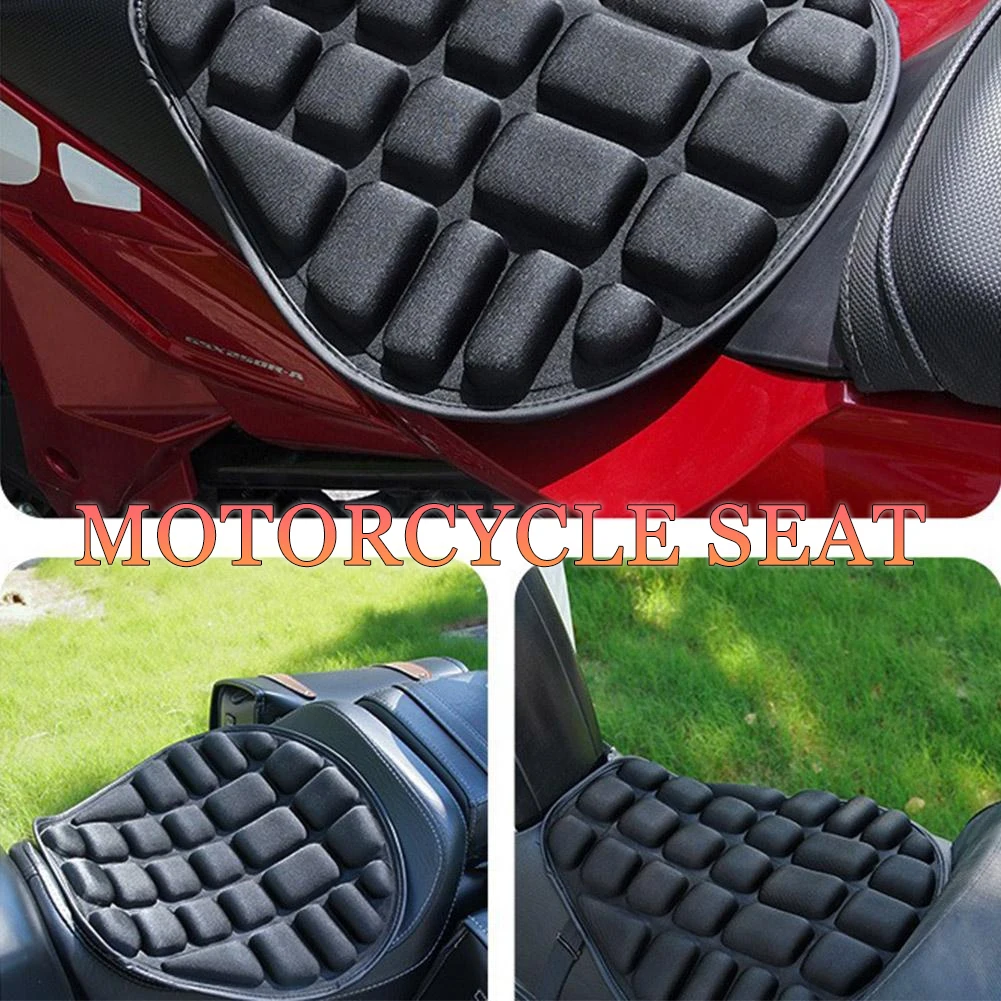 3D Sitz Motorrad Sitzkissen Sonnencreme Gel Sitzkissen Anti Slip Motorrad Komfort Motorräder Elektrische Fahrrad Zubehör