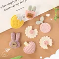 20 pezzi carino mini fragola coniglio amore fiore delfino accessori per capelli fai da te guanti cappello abbigliamento decorazione di nozze
