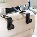 1/2/4X Gancio per poggiatesta per seggiolino auto Organizzatore posteriore Gancio portaoggetti Borsa per vestiti Chiusura Accessori interni Strumento conveniente