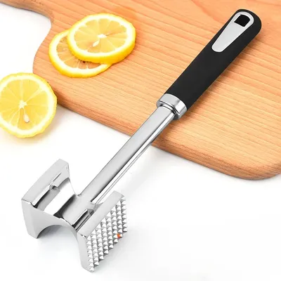 Loose Meat Hammer Double-Sided Checkered Beef Tenderizer Tenderizers Portable Meat Beat Kitchen Gadgets