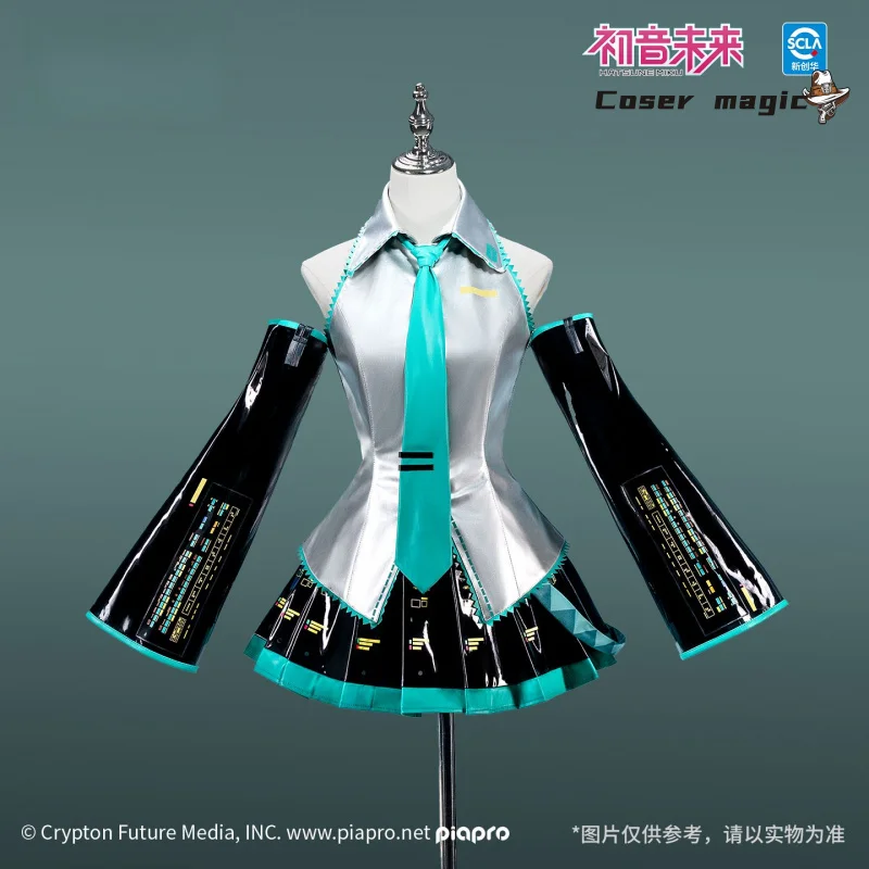 Miku Cosplay Kostüm Uniform Halloween Karneval Party Weihnachten Spielen Rolle Kleidung Kleidung für Frauen Image