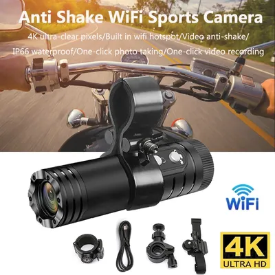 4K Ultra HD Kamera Outdoor Jagd Kamera Anti Shake Sport DV WiFi Motorrad Fahrrad Helm Kamera Action Cam Wasserdichte bodycam
