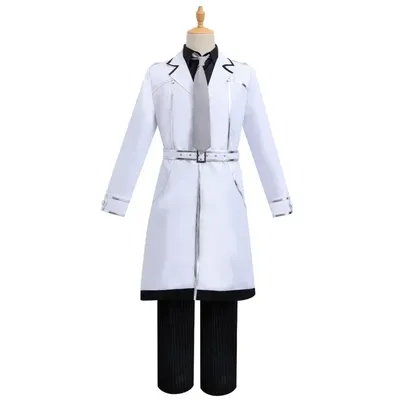 Anime Tokyo Ghoul: Re Sasaki Haise Cosplay Kostüm Männer Weiße Kampfuniform Halloween Karneval Party Comic Ausstellung Dressing Image