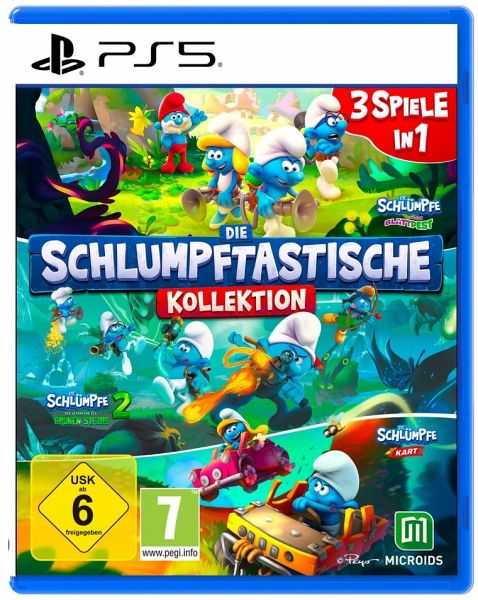 Die Schlumpftastische Kollektion - 3 Spiele in 1 (PlayStation 5) - Microids / astragon Entertainment