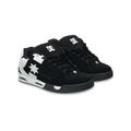 Sneaker DC SHOES "DC Command", Gr. 11(44,5), schwarz-weiß (schwarz, weiß), 50.46% Leder, 49.54% Synthetikmaterial, Schuhe