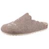 Clog ANISTON SHOES "Smile", Damen, Gr. 40, grau (taupe), Filz, meliert, klassisch, Schuhe, Clog, Hausschuh, Homeslipper - NEUE KOLLEKTION