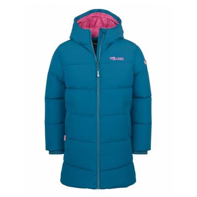 Trollkids - Girl's Aurland Coat XT - Mantel Gr 152 blau Image