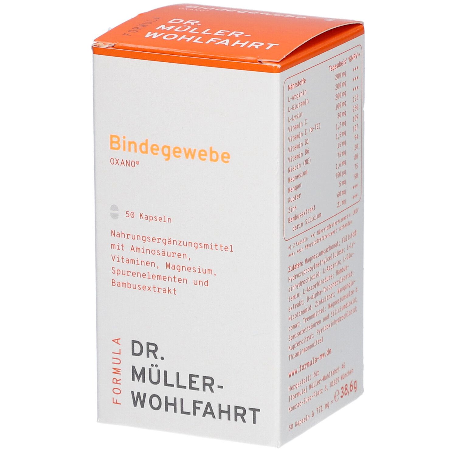 OXANO-Bindegewebe nach Müller-Wohlfahrt Kapseln 50 St