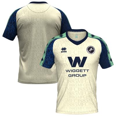 Millwall Errea Away Pre Match Trikot - Elfenbein - Kinder Image