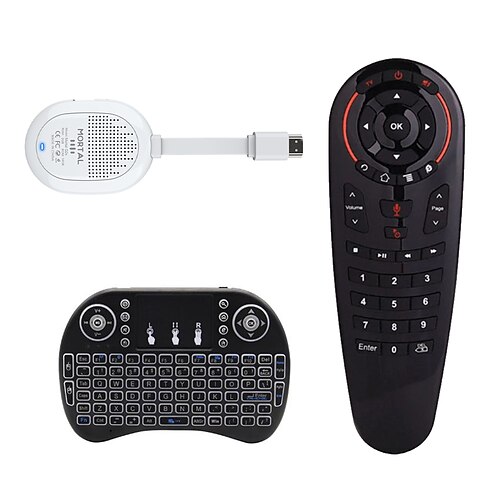 Fabrik direkt Android 14 Allwinner H313 TV-Stick Mortal Q2s Dongle-Unterstützung YouTube Google WiFi6 BT5.0 8k Sprachfernbedienung TV-Box Image