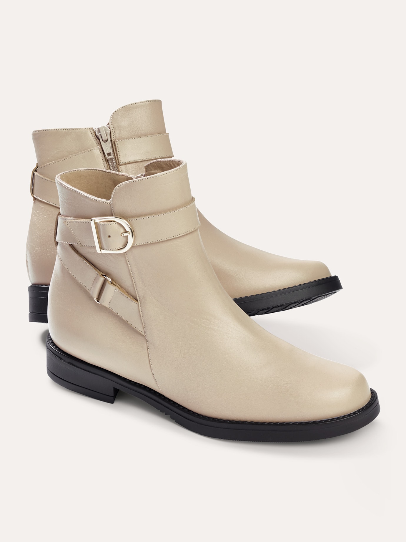 Walbusch Damen Soft Stiefelette Beige noch offen: Muster