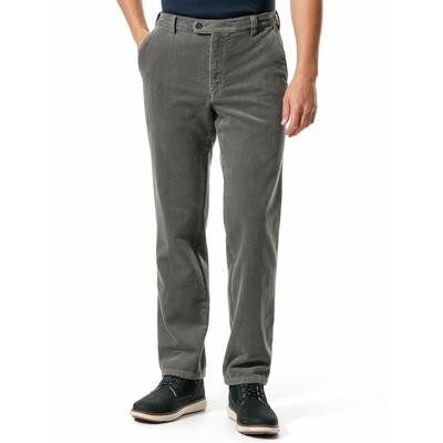Walbusch Herren Thermo-Cord Chinos Grau Image