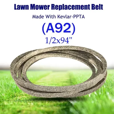 V BELT for Lawn Mower Accessories for Vehicles Made with Kevlar A92 1/2"x94 1/2" for A/YP 110884X, 532110884