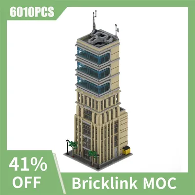 NEUE 6010PCS Stadt Heißer Verkauf Street View Moc Modulare Fantastische Vier Turm modell DIY kreative ideen ChildToy geburtstag Geschenk blöcke Image