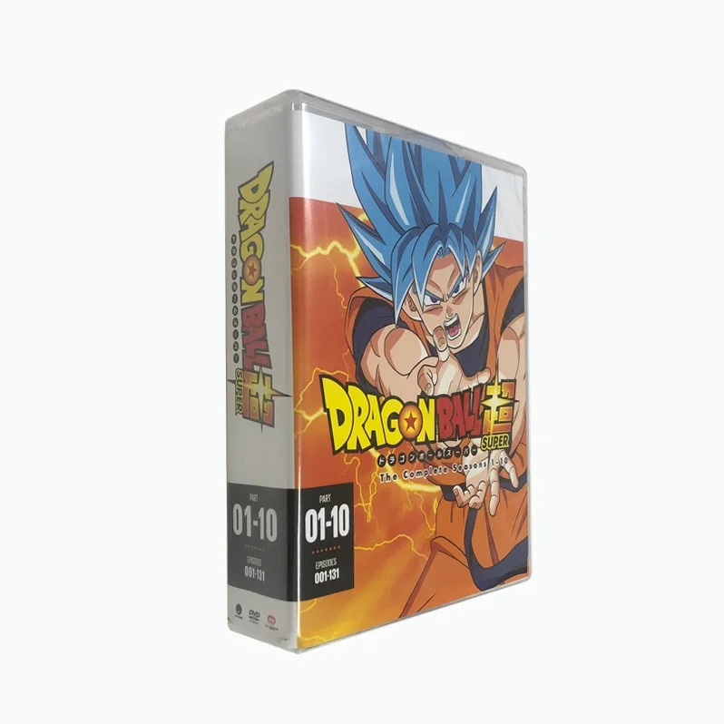 Anime Dragon Ball Super 1-10 Staffel 20 Stück DVD Toriyama Akira Super Definition Record Cosplay Englisch Cartoon Compact Disc Geschenke Image
