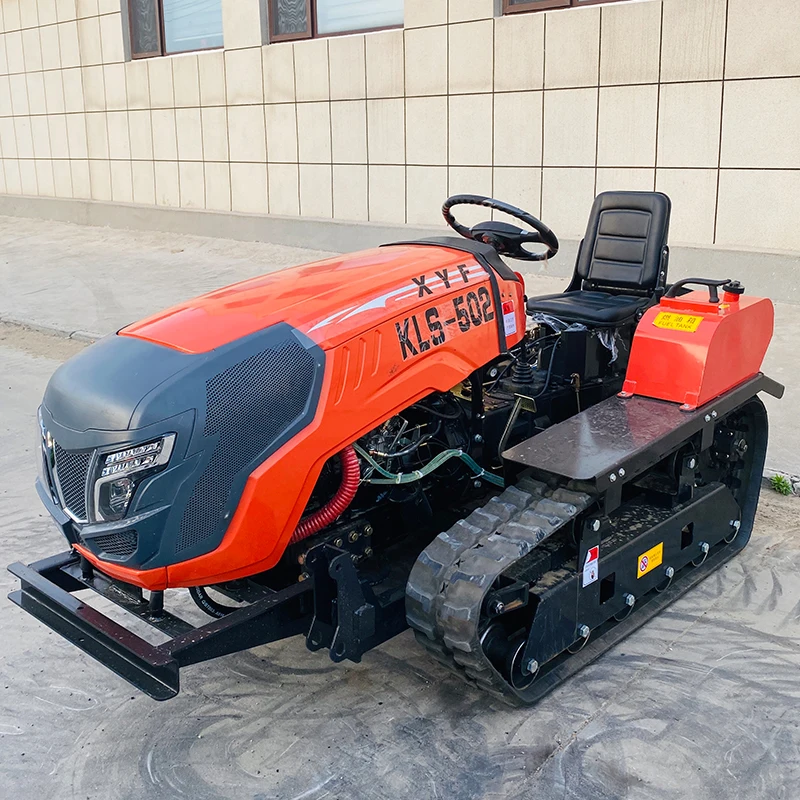 Anpassung des 50-PS-Raupentraktors, funktioneller Gummiketten-Traktor mit Zubehör Image