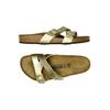 Birkenstock Damen Sandale, Gr. 41, gold, kein Etikett