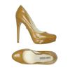 Buffalo London Damen Pumps, Gr. 39, gelb, Leder