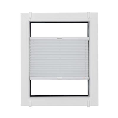 Plissee SUNLINES "Start-up Style Crush", weiß (weiß, weiß), B:47,5cm H:120cm, Obermaterial: 80% Polyester, 15% Metall, 5% Kunststoff, Plissees, nach Maß Image