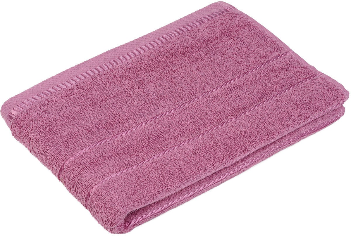 Duschtuch GÖZZE "Berlin", rosa (altrosa), B:70cm L:140cm, Frottier, Obermaterial: 100% Baumwolle, Handtücher