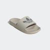 Badesandale ADIDAS ORIGINALS "LITE ADILETTE", Gr. 44,5, wonder aluminium, grau three, grau three, Synthetik, sportlich, Schuhe