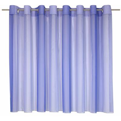 Gardine WIRTH "Eloise" Gr. 16, blau, B:600cm H:225cm, Polyester, Gardinen, Store Image