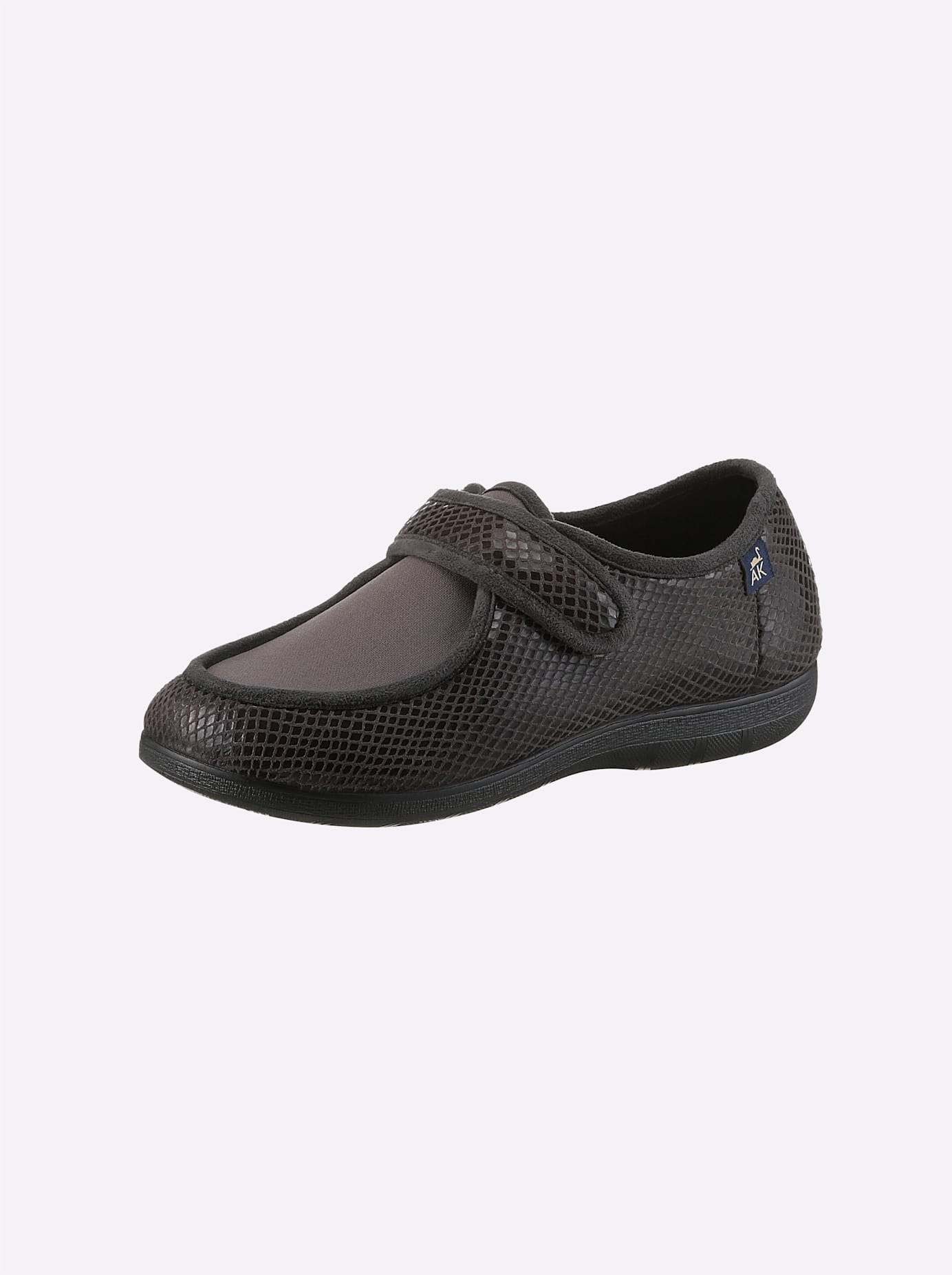 Hausschuh CASUAL LOOKS, Damen, Gr. 42, grau (hellgrau), Textil, Schuhe