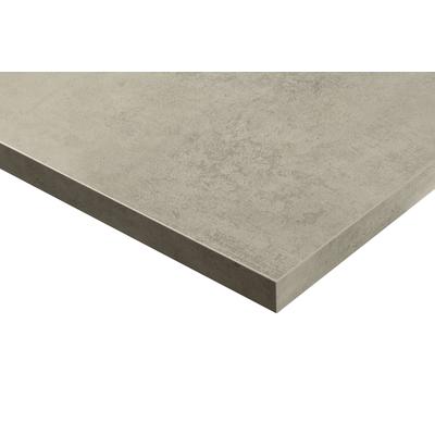 Arbeitsplatte KOCHSTATION "KS-Scafa", grau (beton hell), B:60cm H:4cm T:60cm, Holzwerkstoff, Tischplatten, in verschiedenen Breiten, Stärke 4 cm Image