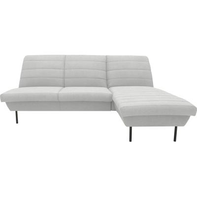 Ecksofa "LOOKS IX L-Form", silber, B:214cm H:92cm T:168cm, 100% Polyester, LOOKS BY WOLFGANG JOOP, Sofas, Quersteppung, ohne Armlehnen Image