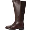 Weitschaftstiefel SHEEGO, Damen, Gr. 44, braun, Leder, Schuhe