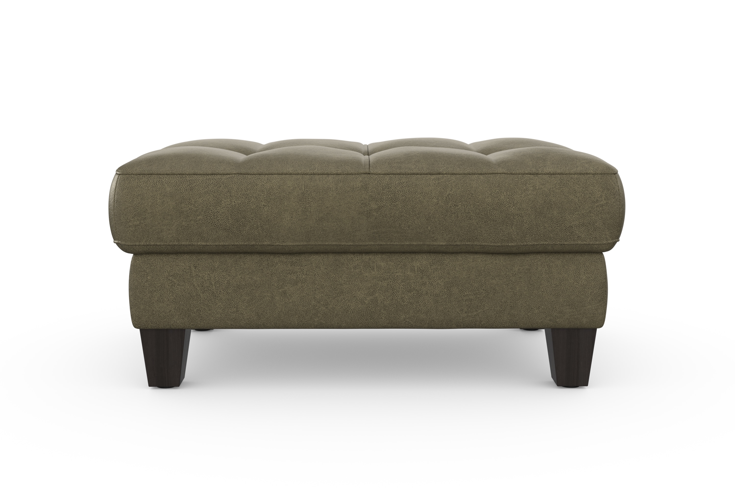 Stauraumhocker SIT & MORE "Westham", grün (olive), B:101 H:47 T:66, 100% Polyester, Hocker, wahlewise mit/ohne Federkern Image