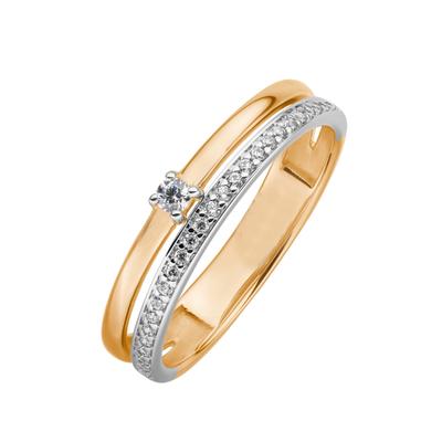 Fingerring LADY Gr. 21, gold (gelbgold 375), Fingerringe, Damen, 21, Metall-Gold, Metall, Gold Image