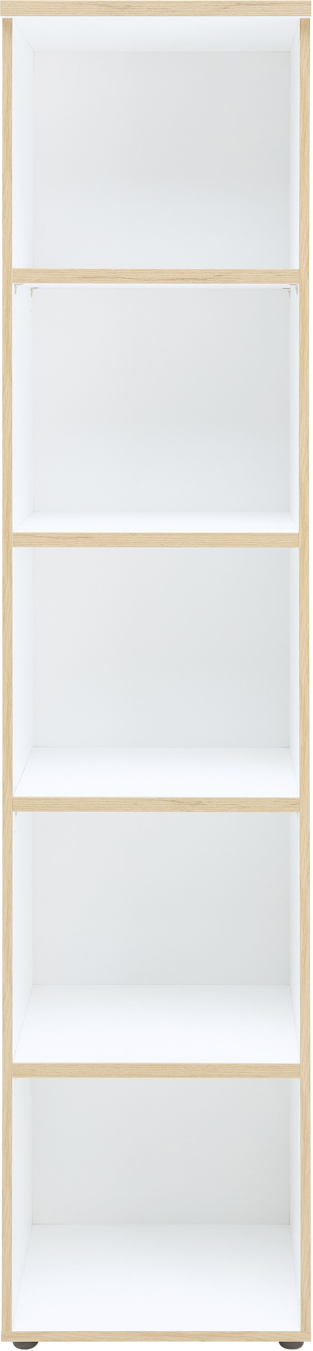 Aktenregal INNOSTYLE "Memphis Büroregal, 45x197x38cm (B/H/T)", weiß (weiß, artisan eiche), B:45 H:197 T:38, Holzwerkstoff, Regale Image
