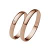 Trauring FIRETTI "Schmuck Geschenk Gold 375 Hochzeit Ehering "LIEBE"" Gr. 52, rosa (roségoldfarben), Fingerringe, 52, 0,005 ct SI = kleine Einschlüsse mit Brillant, Roségold 585, 3,0mm, Rosu00e9gold 585, Made in Germany, wahlweise mit oder ohne...
